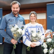 Researchers Jonas Hedlund and Sofie Zätterqvist have won Luleå University of Technology's award Innovator of the Year 2022.