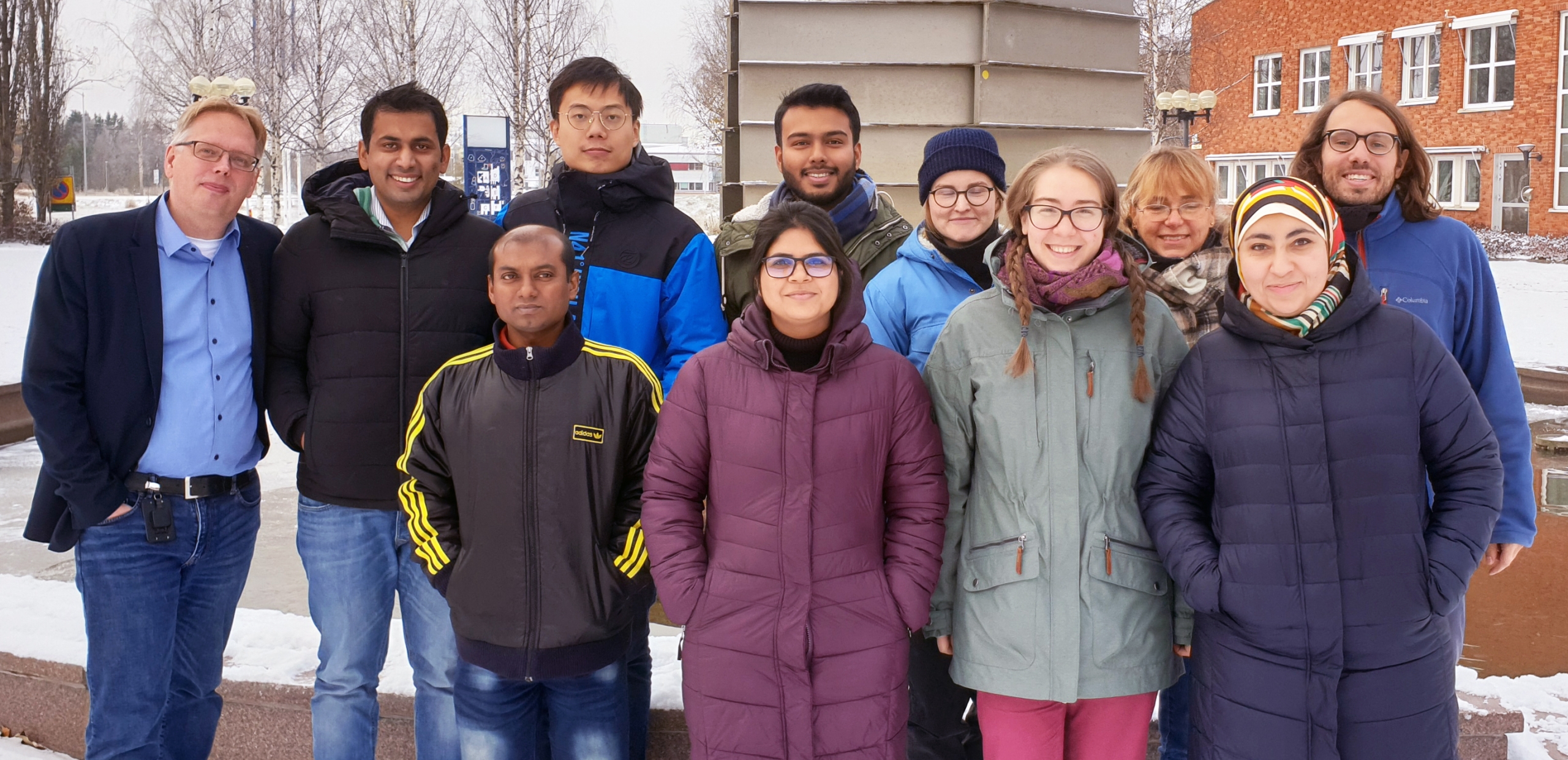Systems' Perspectives on Biomass Resources, of the Bio4Energy Graduate School on the Innovative Use of Biomass. Class of 2019. Photo by courtesy of Luleå University of Technology.